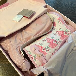 Hunter X LoveShackFancy Big Kids Original Rain Boot - Size 5 (EUR 37) Rosa Beaux